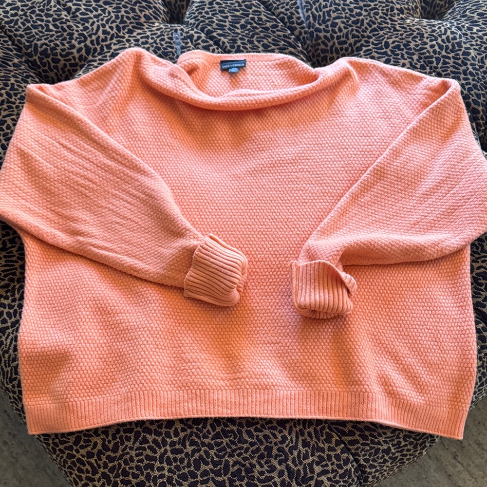 Coco + Carmen Coral Crew Neck Sweater